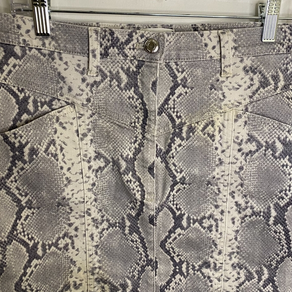 Aritzia Wilfred Free Kesley  Snake Print Pencil‎ Skirt - Picture 7 of 11